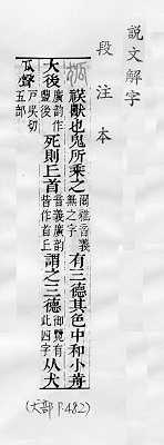 說文解字(段注本) 