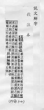 說文解字(段注本) 