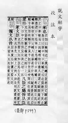 說文解字(段注本) 