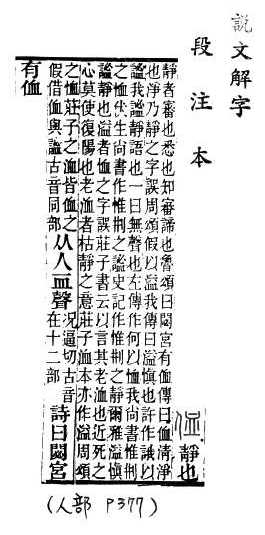 說文解字(段注本) 