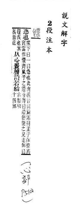 說文解字(段注本) 