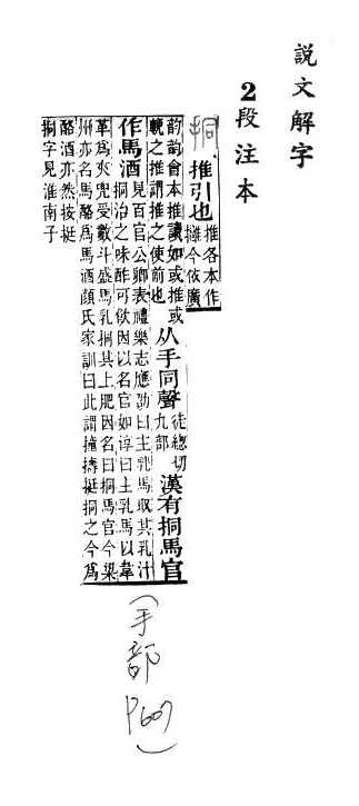 說文解字(段注本) 