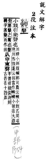 說文解字(段注本) 