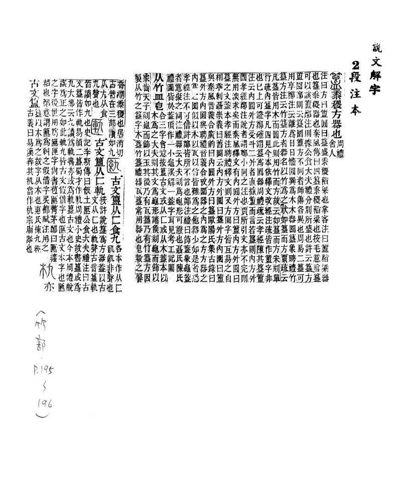 說文解字(段注本) 