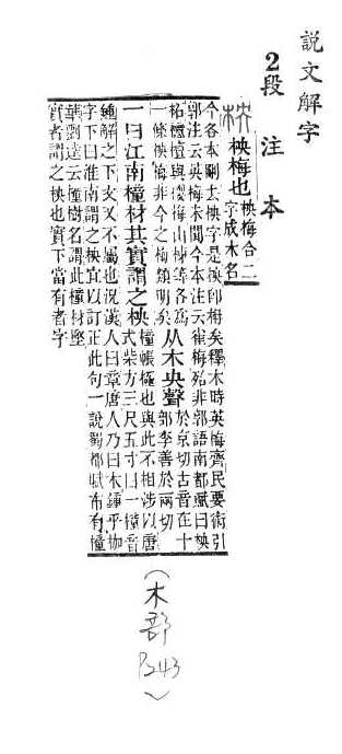 說文解字(段注本) 