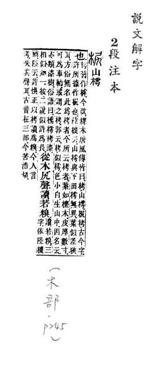 說文解字(段注本) 