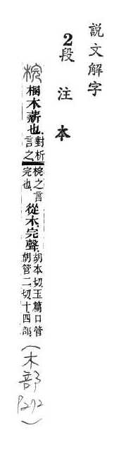 說文解字(段注本) 