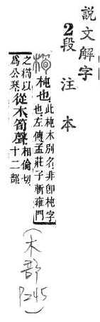 說文解字(段注本) 