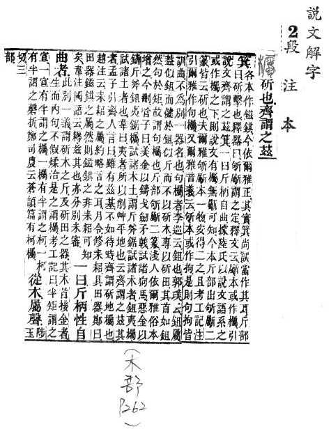 說文解字(段注本) 