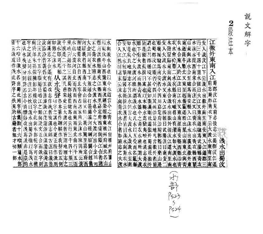 說文解字(段注本) 