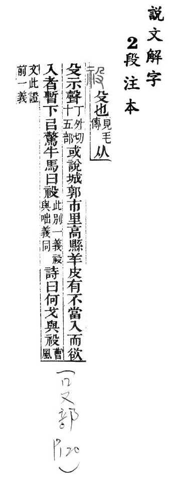 說文解字(段注本) 