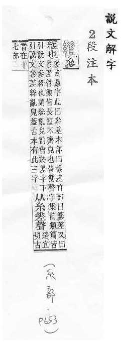 說文解字(段注本) 