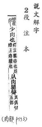 說文解字(段注本) 