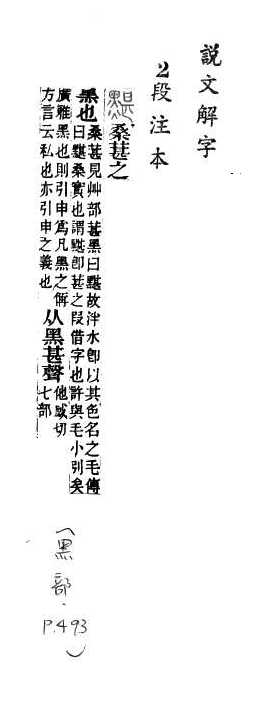 說文解字(段注本) 