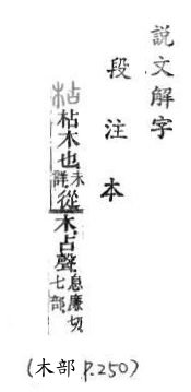 說文解字(段注本) 