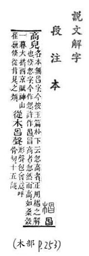 說文解字(段注本) 