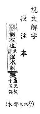 說文解字(段注本) 