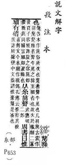 說文解字(段注本) 