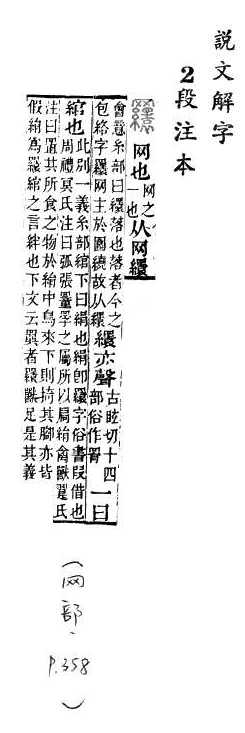 說文解字(段注本) 