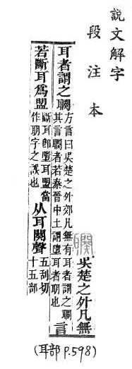 說文解字(段注本) 