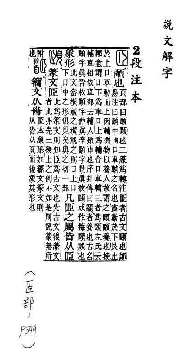 說文解字(段注本) 