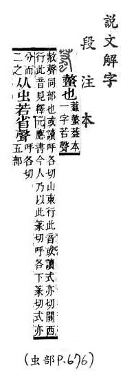 說文解字(段注本) 