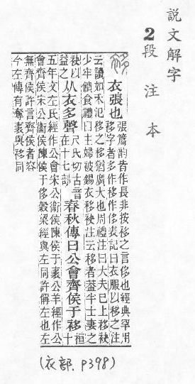 說文解字(段注本) 