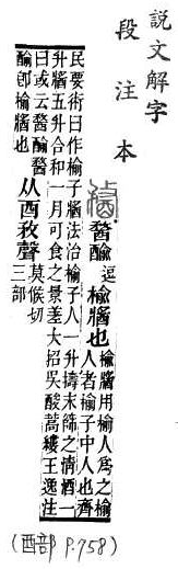 說文解字(段注本) 