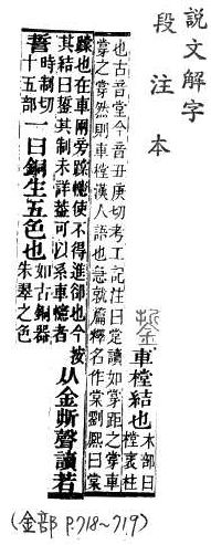 說文解字(段注本) 