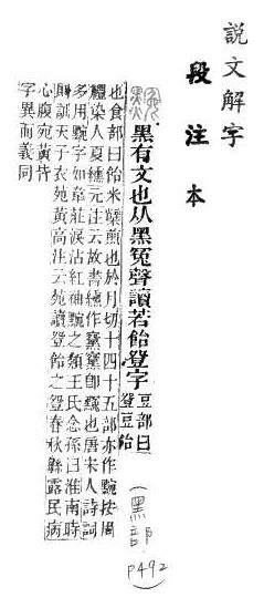 說文解字(段注本) 