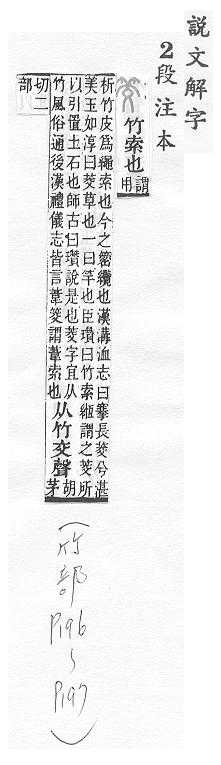 說文解字(段注本) 