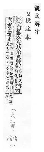 說文解字(段注本) 