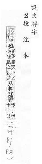 說文解字(段注本) 