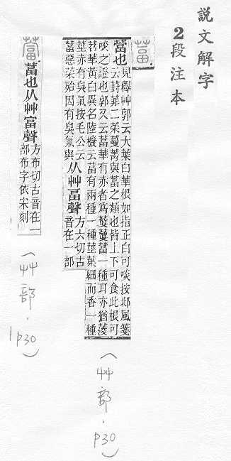 說文解字(段注本) 