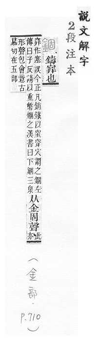 說文解字(段注本) 