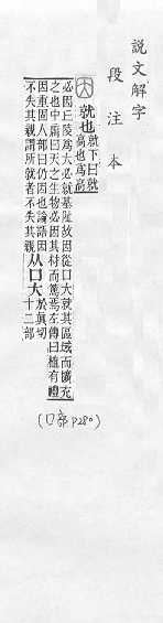 說文解字(段注本) 