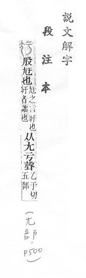 說文解字(段注本) 