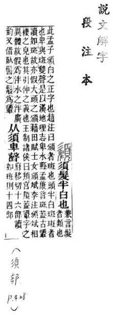 說文解字(段注本) 