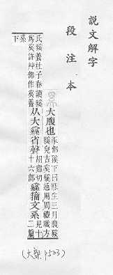 說文解字(段注本) 