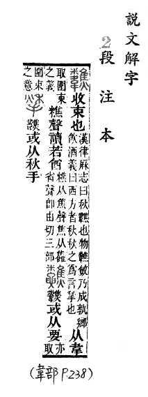 說文解字(段注本) 