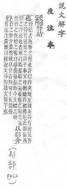 說文解字(段注本) 