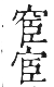 干祿字書 