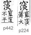 廣韻 平聲．二十三談．他酣切．頁224