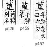 廣韻 入聲．一屋．許竹切．頁457