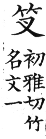 集韻 上聲．三十五馬．初雅切．頁412