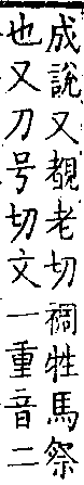 類篇 卷一上．示部．頁4．上右