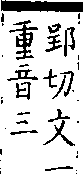 類篇 卷四上．目部．頁115．下右