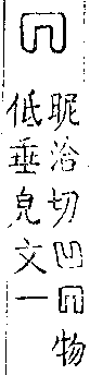 類篇 卷一二下．<img alt='手寫字' src="/images/busho/s28/463.jpg" />部．頁473．下左