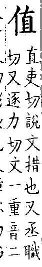 類篇 卷八上．人部．頁285．上左