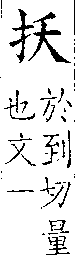 類篇 卷一二上．手部．頁452．下右